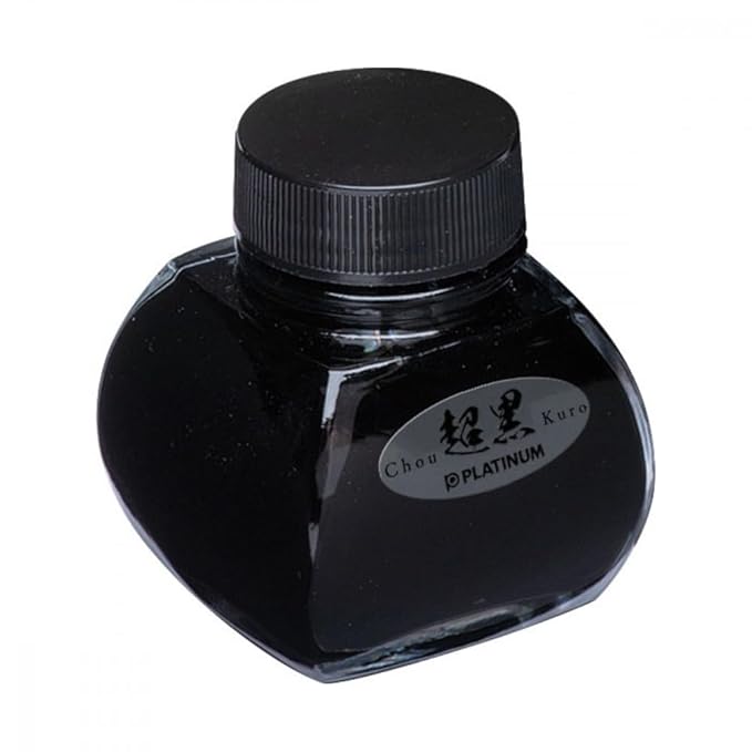 Platinum, Ink Bottle - Carbon Black CHOU Kuro (60mL).