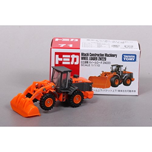 Tomica Metal Kenki Wheel Loader Car, Pack of 1, Multicolour