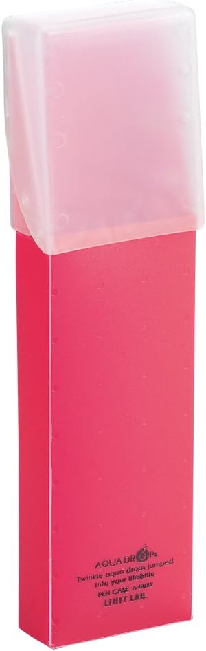 Lihit Lab Aqua Drops Pen Case, Milky White A5022-1