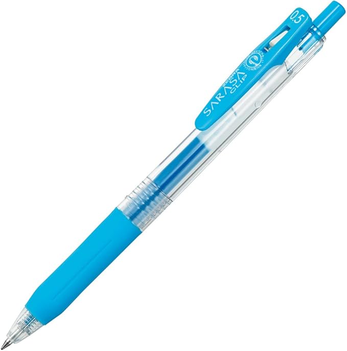 Zebra gel ball pen Sarasa clip 0.5 black