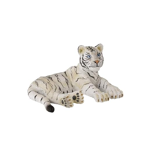 CollectA White Tiger Cub (Lying) Figure