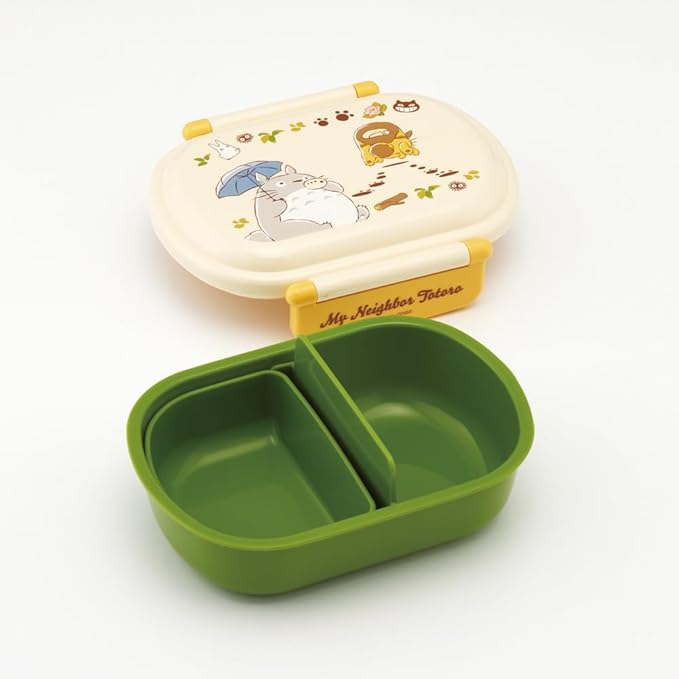 Skater QAF2BAAG-A Children's Lunch Box, 12.2 fl oz (360 ml), Fluffy Dome, My Neighbor Totoro, Cat Bus, Studio Ghibli, Antibacterial, Made in Japan