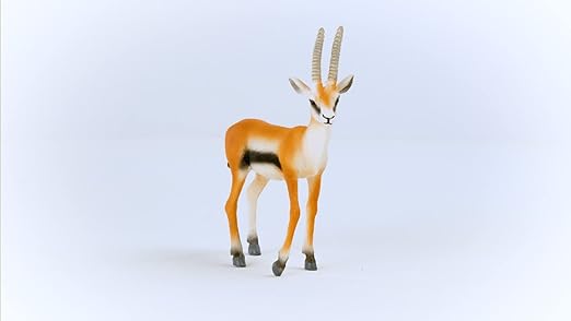 Schleich Wild Life, Wild Animal Safari Toys for Boys and Girls, Thomson Gazelle Toy Figurine, Ages 3+