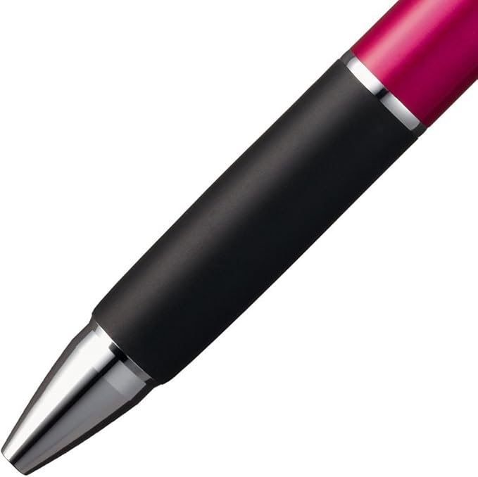 Uni Mitsubishi Jetstream 2 & 1 Pen, Multi-Function, Safety Pink