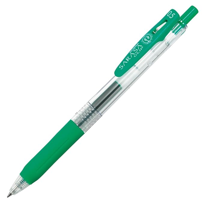 Zebra Clip 0.5mm 5 Pieces Gel Pens