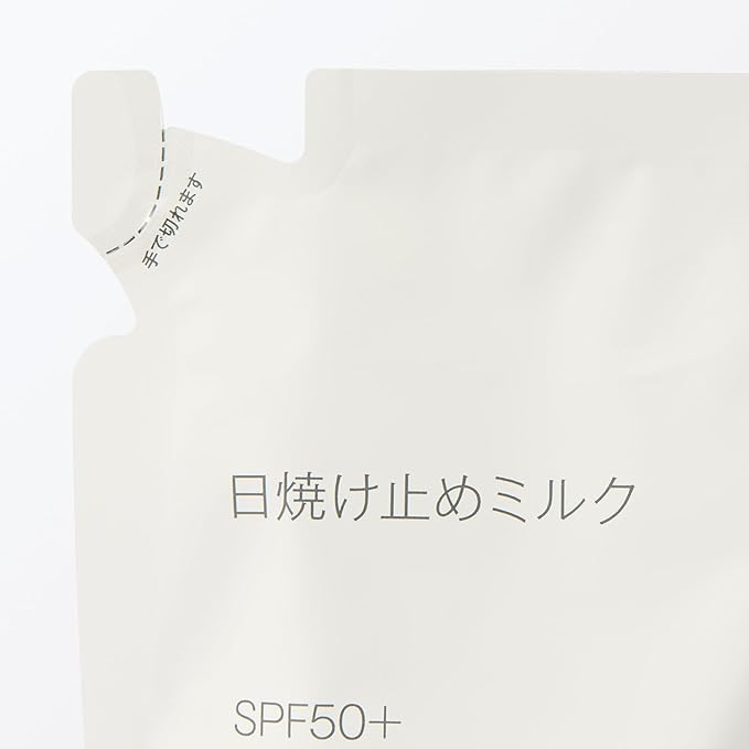 MUJI 84464966 Sunscreen Milk (For Refill), SPF50+ PA++++, 4.2 oz (120 g)