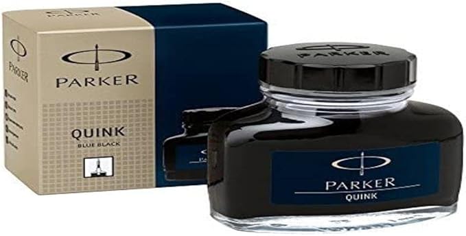 Parker Super Quink 2-oz Ink Bottle, Black Ink, 1 Unit per Pack (S0037460)