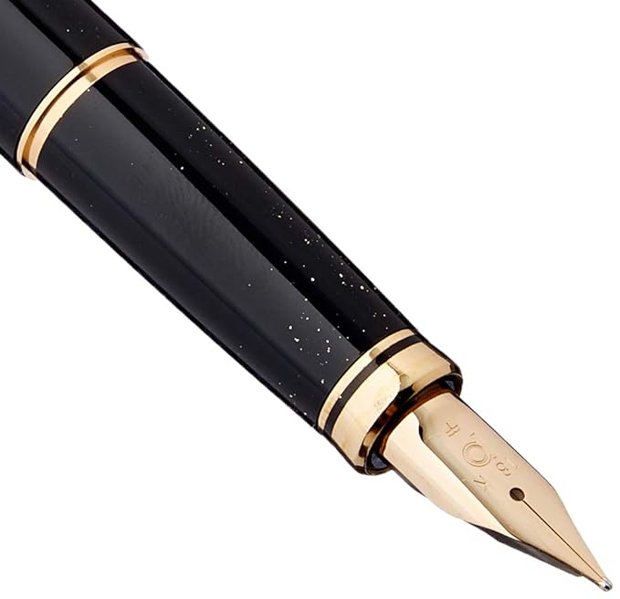 Platinum Rabbit Character In And Gold Lacquer fountain Pen Kanazawa Foil Month (M) PTL-15000H # 87-3