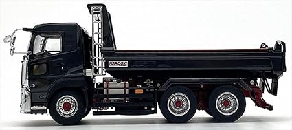 Kyosho KS03940BK Original 1/43 UD TRUCKS QUON KYOKUTO Dump (Black Metallic), Finished Product