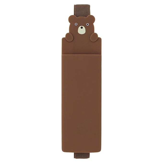 Lihit Lab Book Band Pen Case A7720-3 Kuroneko