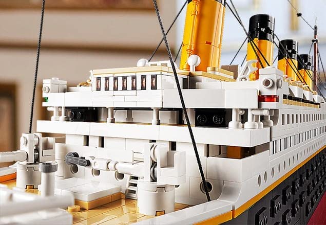 Lego 10294 Titanic Icons, Building Blocks, Multicolour, 9090 Pcs, 18Y+, Plastic