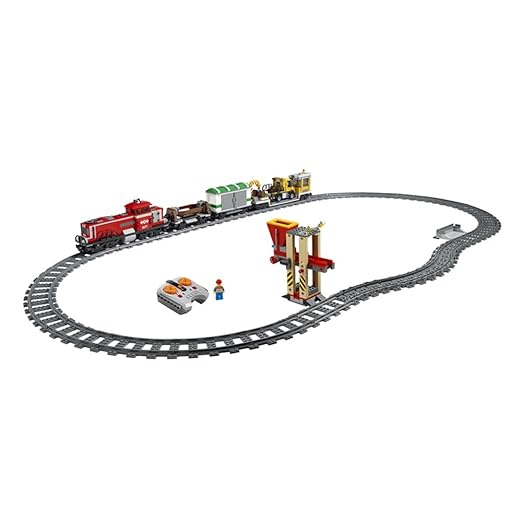 Lego City Cargo Train Red Train's 3677