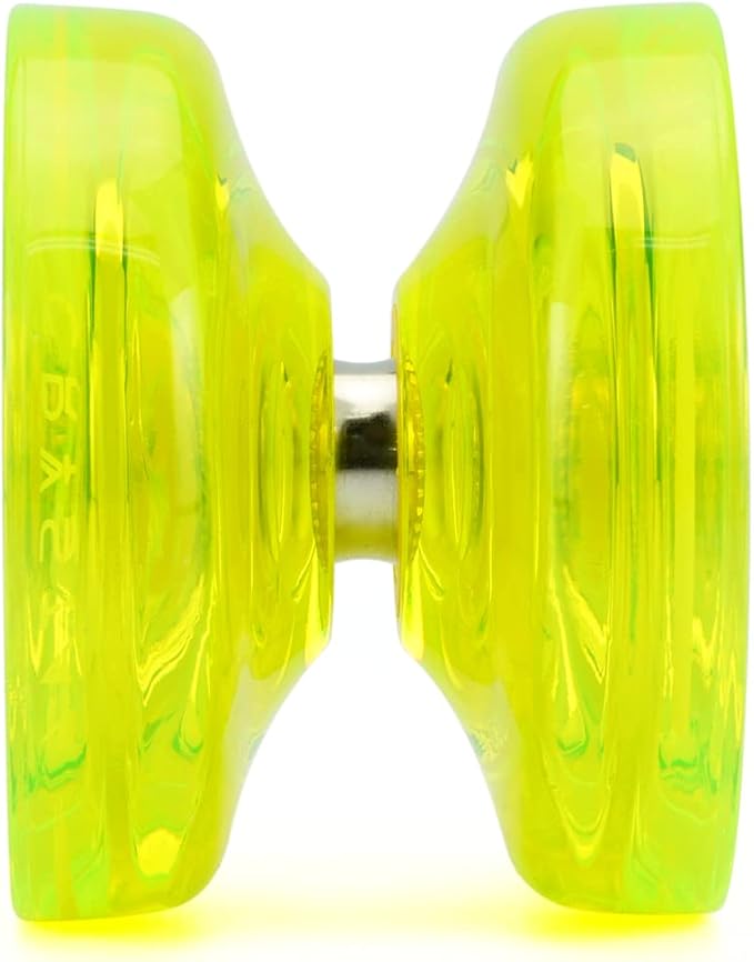 Spin Gear Crystal Yoyo Bind Beginner Intermediate Model (Clear Yellow)