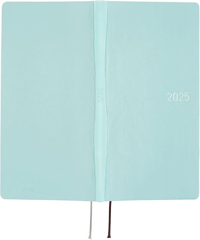 Hobonichi 2025 Weeks, Smooth / Vanilla Soda, Starting January, Weekly Planner, Weekly Left, Slim Vertical