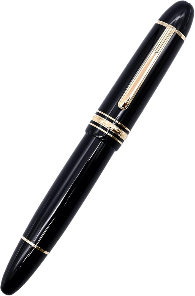 Montblanc Fountain Pen 115383 (132112) Meisterstück Gold Coated 149 Gold, Black x Gold Nib F