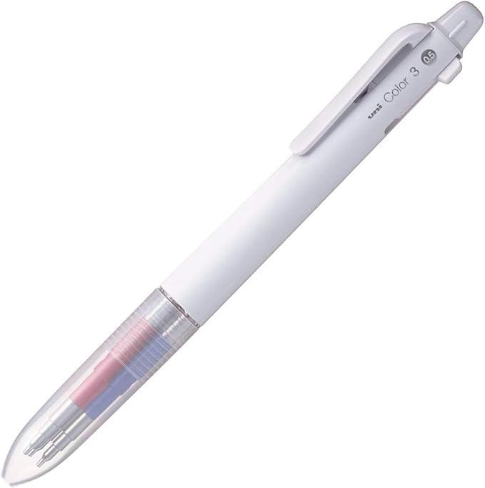 Uni Mechanicali Pencil ME3502C05.13 Erasable Color Lead, 0.5, Uni-Color 3, Cherry Pink