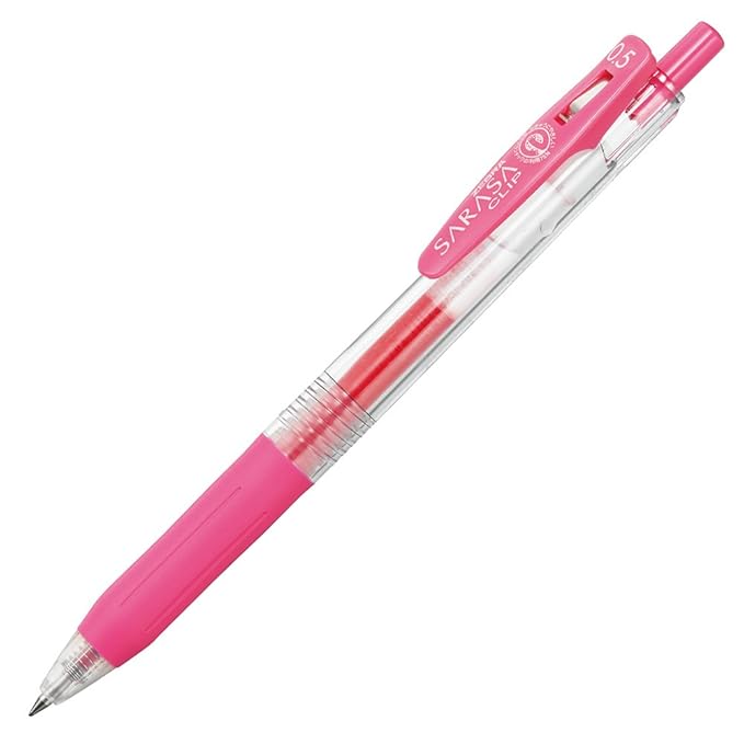 Zebra Clip 0.5mm 5 Pieces Gel Pens