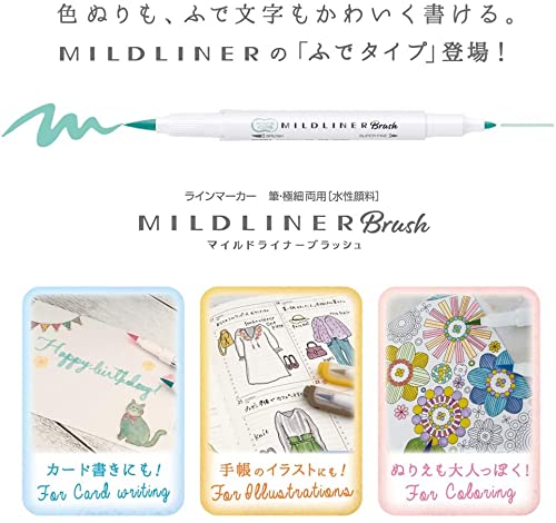 Zebra WFT8-5C-RC-N Highlighter, Mild Color, RC5 Colors