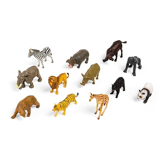 Collecta Box of Mini Wild Animals-Set of 12