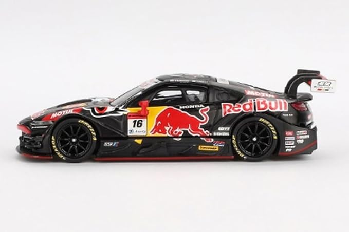 MINI GT 1/64 Honda NSX-GT Type S GT500 SUPER GT Series 2022#16 Red Bull MOTUL MUGEN NSX-GT TEAM Red Bull MUGEN (Left Handle) Finished Product MGT00848-BL