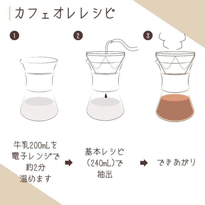 HARIO OCP-40-B Handy Coffee Pot 1st Dripper Server Set, Hand Drip for Beginners, Black