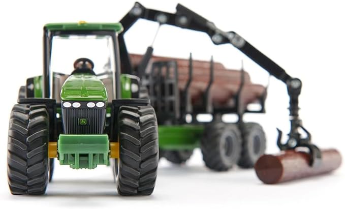 ジク (SIKU) トラクター with forestry trailler 1/50 SK1954