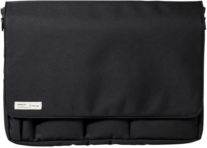 Lihit Lab Smart Fit A7577-4 Carrying Pouch, 11.7 x 8.3 Inches (A4 / 297 x 210 mm), Orange