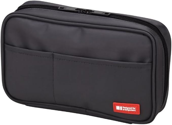 Lihit Lab A7551-11N Pen Case, Book Type, Indigo
