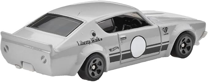 Hot Wheels HXR13 Basic Car, Nissan Skyline 2000GT-R LBWK Vehicle Toy Mini Car 3 Years Old and Up Gray