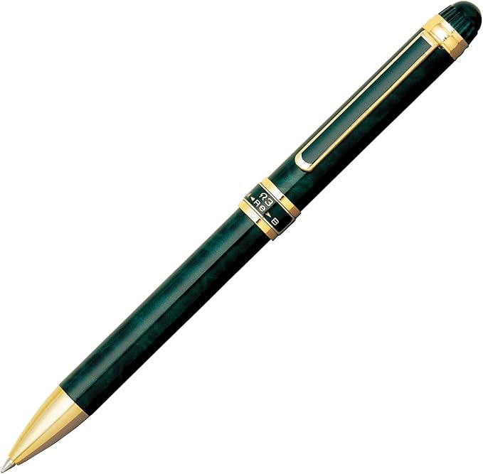Platinum 3 features sharp writing ballpoint pen + black Marble MWB3000RN # 1 Nian Brush