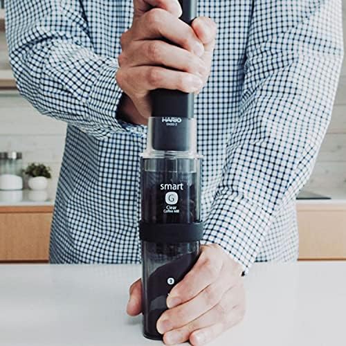 Hario EMS-1B Mobile Mill, Stick, Black, Coffee Grinder, Electric Assist, Present, Gift, Gift