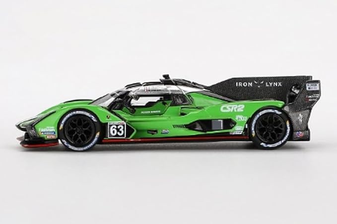 MINI GT 1/64 Lamborghini SC63 IMSA Sebring 12 Hour 2024#63 Iron Lynx Finished Product