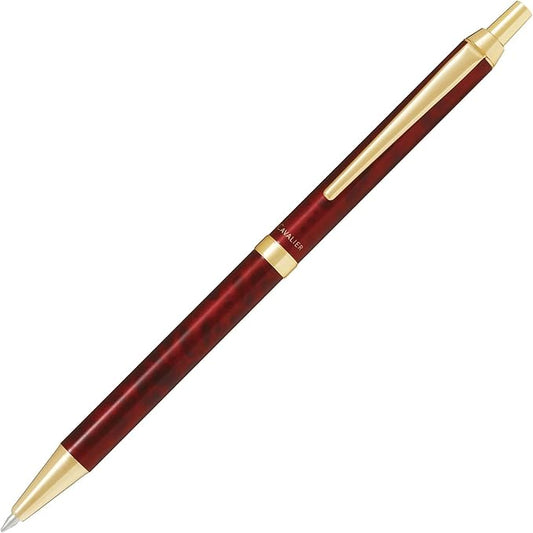 Pilot BCAN-3SR-BR Cavalier Permanent Ballpoint Pen, 0.7mm, Black & Red