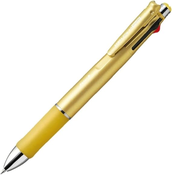 Zebra Clip-On Multi Color Multifunctional Pen, Clear Green Barrel (B4SA1-G)