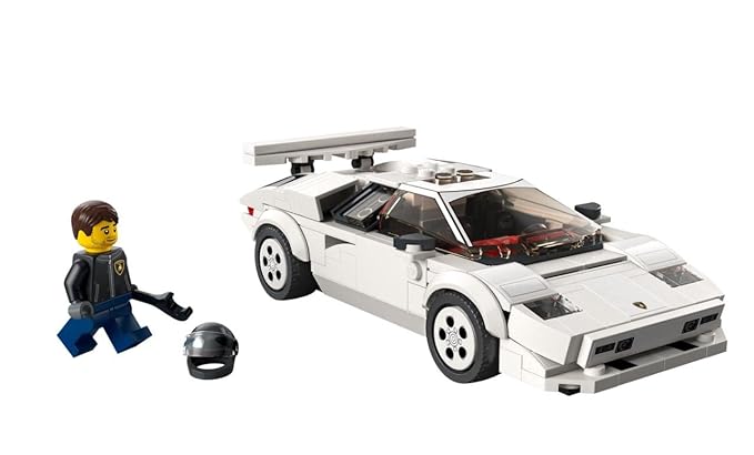 LEGO Speed Champions Lamborghini Countach 76908 Building Kit (262 Pieces)