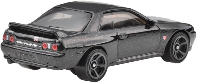 Hot Wheels JFN59 Basic Car Nissan Skyline GT-R (BNR32) Vehicle Toy Mini Car 3 Years Old and Up Black