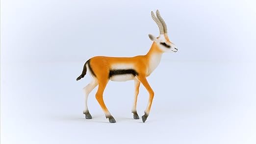 Schleich Wild Life, Wild Animal Safari Toys for Boys and Girls, Thomson Gazelle Toy Figurine, Ages 3+