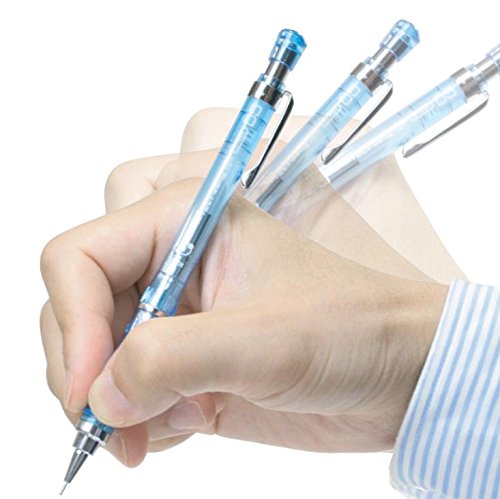 Zebra Mechanical Pencil, Tect 2 Way, 0.5mm, Silver Body (MA41-S)