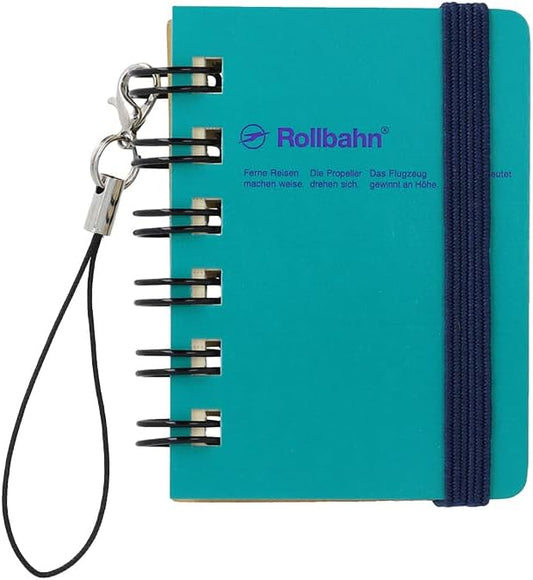 Delphonics Rolburn Memo with Pocket, Micro (Turquoise)