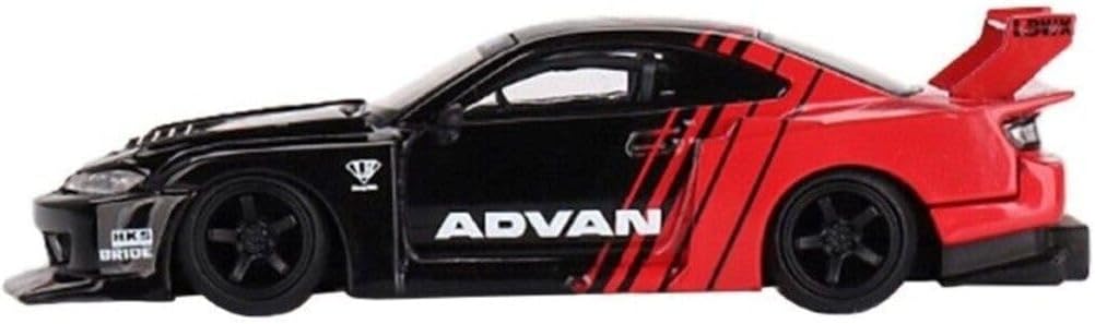 MINI GT 1/64 Nissan Silvia (S15) LB-Super Silhouette SILVIA ADVAN (Right Handle) Finished Product