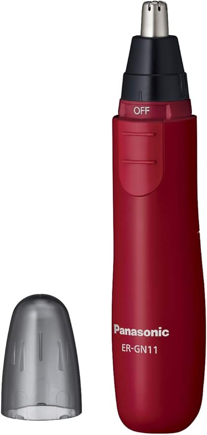 Panasonic ER-GN11-W Nose Hair Cutter, Etiquette Cutter, Men's, Eyebrow, Beard, Ears
