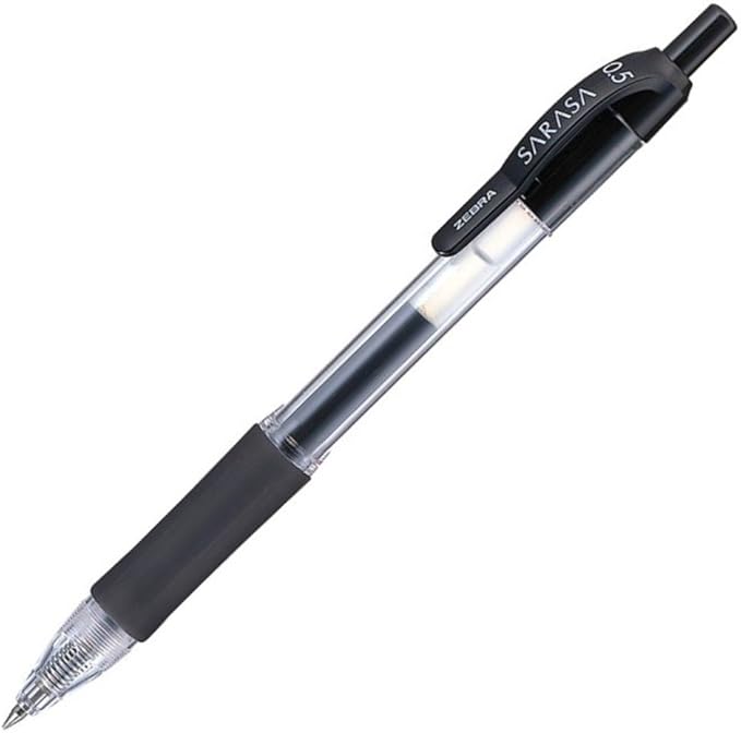 Zebra Sarasa Gel Ballpoint Pen 0.5 Black 10 pcs B-JJ3-BK