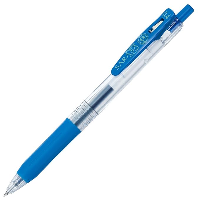 Zebra Sarasa Clip Gel Ink Ballpoint Pen|0.4Mm|10 Color Set (Jjs15-10Ca)|Assorted