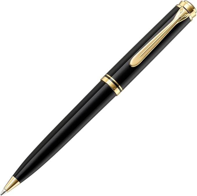 Pelikan Ballpoint Pen, Oil-based, Black, K800, Official Import