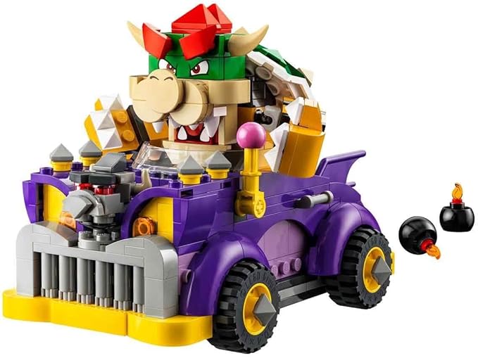 LEGO 71431 Super Mario Bowser Highway Car Toy Toy Present Koopa Car, Mini Car