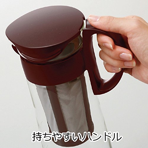 HARIO Glass Mizudashi Cold Brew Coffee Pot, Brown, 600 ml