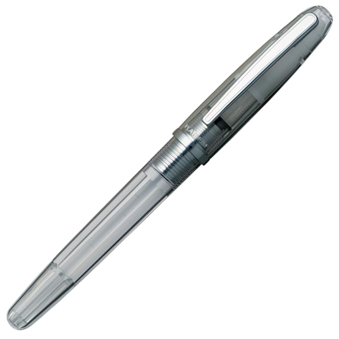 Platinum Balance Fountain Pen - Shine Crystal - Medium Nib