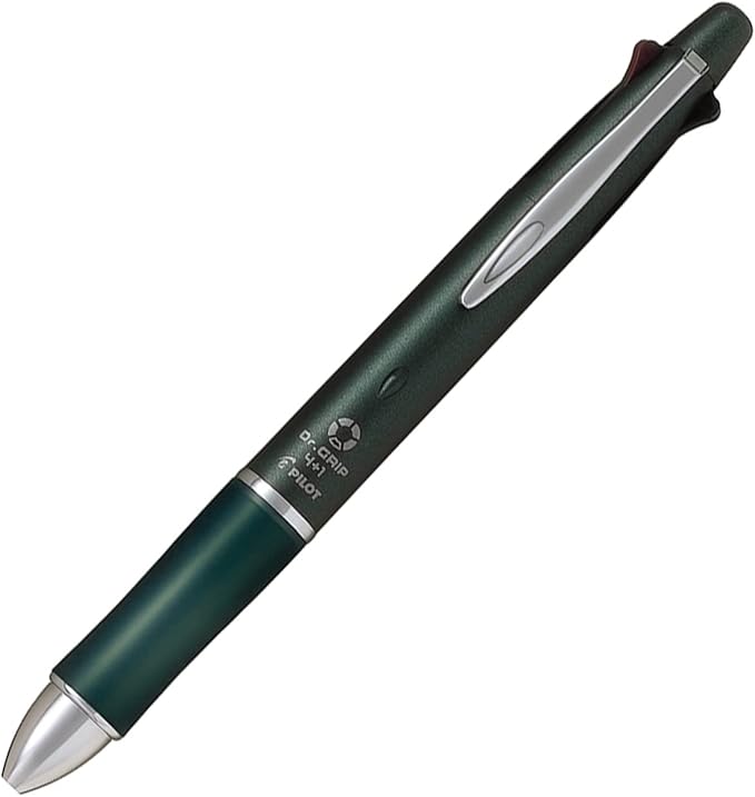 PILOT Pilot Doctor Grip 4+1 0.5mm PBKHDF1SEF-B Black (Ash Metal Olive)