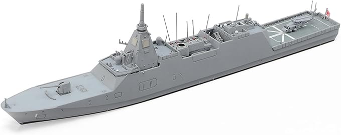 Tamiya 31037 Water Line Series 1/700 Maritime Self-Defense Force Escort Ship FFM-1 Mogami Plastic Model