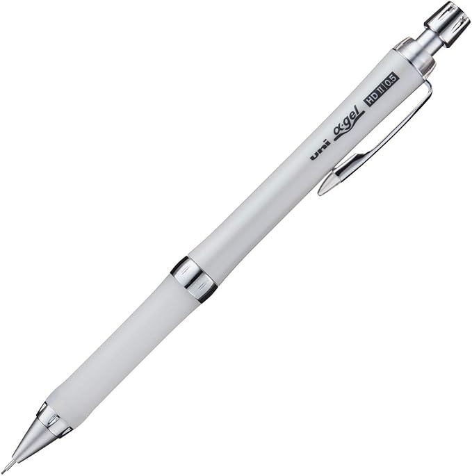 Mitsubishi Pencil Uni Alpha Gel Firm Mechanical Pencil 0.5 White M5809GG1P.1